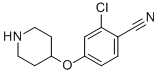 2-CHLORO-4-(PIPERIDIN-4-YLOXY)BENZONITRILE CAS#: 796600-10-7
