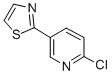 2-CHLORO-5-(2-THIAZOLYL)PYRIDINE CAS#: 760193-03-1