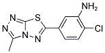 2-CHLORO-5-(3-METHYL-[1,2,4]TRIAZOLO[3,4-B]-[1,3,4]THIADIAZOL-6-YL)-PHENYLAMINE CAS#: 765926-18-9