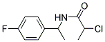 2-CHLORO-N-[1-(4-FLUOROPHENYL)ETHYL]PROPANAMIDE CAS#: 750599-03-2