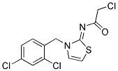 2-CHLORO-N-[(2Z)-3-(2,4-DICHLOROBENZYL)-1,3-THIAZOL-2(3H)-YLIDENE]ACETAMIDE CAS#: 731827-29-5