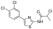 2-CHLORO-N-[4-(3,4-DICHLORO-PHENYL)-THIAZOL-2-YL]-PROPIONAMIDE CAS#: 726154-28-5