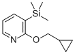 2-CYCLOPROPYLMETHOXY-3-TRIMETHYLSILANYL-PYRIDINE CAS#: 782479-90-7