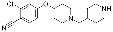 2-Chloro-4-(1-piperidin-4-ylMethyl-piperidin-4-yloxy)benzonitrile CAS#: 770741-08-7