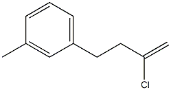 2-Chloro-4-(3-methylphenyl)but-1-ene CAS#: 731772-17-1