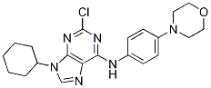 2-Chloro-9-cyclohexyl-N-[4-(4-Morpholinyl)phenyl]-9H-purin-6-aMine CAS#: 737005-53-7