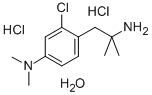 2-Chloro-alpha,alpha-dimethyl-4-dimethylaminophenethylamine dihydrochl oride hydrate CAS#: 74051-04-0