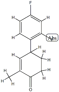 2-Cyclohexen-1-one,4-(2,4-difluorophenyl)-2-methyl-(9CI) CAS#: 799776-81-1