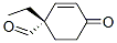 2-Cyclohexene-1-carboxaldehyde, 1-ethyl-4-oxo-, (1S)- (9CI) CAS#: 712323-92-7
