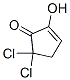 2-Cyclopenten-1-one,  5,5-dichloro-2-hydroxy- CAS#: 786703-13-7