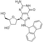 2'-DEOXY-8-(9H-FLUOREN-2-YLAMINO)-GUANOSINE CAS#: 73051-69-1