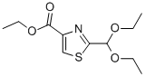 2-DIETHOXYMETHYL-THIAZOLE-4-CARBOXYLIC ACID ETHYL ESTER CAS#: 73956-16-8