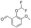 2-DIFLUOROMETHOXY-3-METHOXY-BENZALDEHYDE CAS#: 730949-79-8
