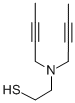2-(Di(2-butynyl)amino)ethanethiol CAS#: 75606-38-1
