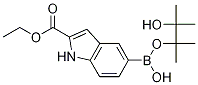 2-Ethoxycarbonylindole-5-boronic acid pinacol ester CAS#: 736990-02-6