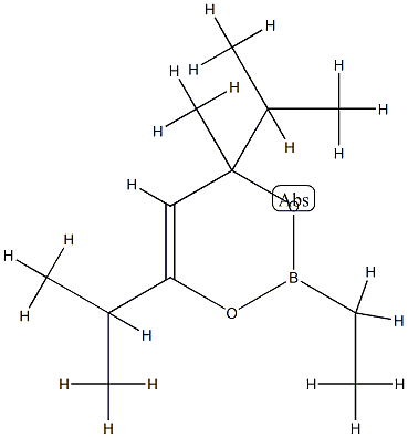 2-Ethyl-4-methyl-4,6-bis(1-methylethyl)-4H-1,3,2-dioxaborin CAS#: 74421-11-7