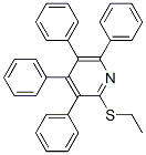2-(Ethylthio)-3,4,5,6-tetraphenylpyridine CAS#: 74630-02-7