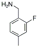 2-FLUORO-4-METHYLBENZYLAMINE CAS#: 771573-01-4