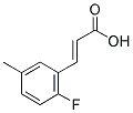 2-FLUORO-5-METHYLCINNAMIC ACID CAS#: 773130-21-5