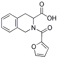 2-(FURAN-2-CARBONYL)-1,2,3,4-TETRAHYDRO-ISOQUINOLINE-3-CARBOXYLIC ACID CAS#: 730958-61-9