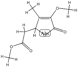 2-Furanaceticacid,2,5-dihydro-4-methoxy-3-methyl-5-oxo-,methylester,rel-(+)-(9CI) CAS#: 794567-85-4