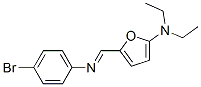 2-Furanamine,  5-[[(4-bromophenyl)imino]methyl]-N,N-diethyl- CAS#: 744961-12-4