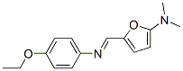 2-Furanamine,  5-[[(4-ethoxyphenyl)imino]methyl]-N,N-dimethyl- CAS#: 763021-33-6