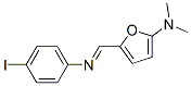 2-Furanamine,  5-[[(4-iodophenyl)imino]methyl]-N,N-dimethyl- CAS#: 761338-90-3