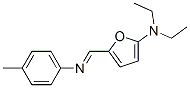 2-Furanamine,  N,N-diethyl-5-[[(4-methylphenyl)imino]methyl]- CAS#: 745720-15-4