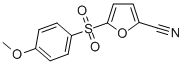 2-Furancarbonitrile, 5-((4-methoxyphenyl)sulfonyl)- CAS#: 75745-63-0