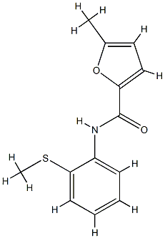 2-Furancarboxamide,5-methyl-N-[2-(methylthio)phenyl]-(9CI) CAS#: 717859-95-5