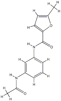 2-Furancarboxamide,N-[3-(acetylamino)phenyl]-5-methyl-(9CI) CAS#: 717869-69-7