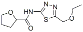 2-Furancarboxamide,N-[5-(ethoxymethyl)-1,3,4-thiadiazol-2-yl]tetrahydro- CAS#: 701239-54-5