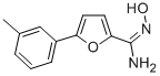 2-Furancarboximidamide,N-hydroxy-5-(3-methylphenyl)- CAS#: 777022-50-1