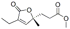 2-Furanpropanoicacid,4-ethyl-2,5-dihydro-2-methyl-5-oxo-,methylester,(2R)-(9CI) CAS#: 796866-54-1