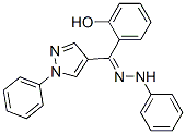(2-HYDROXYPHENYL)(1-PHENYL-1H-PYRAZOL-4-YL)METHANONE PHENYLHYDRAZONE CAS#: 74990-94-6