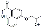 2-Hydroxy-1-[4-(2-hydroxypropoxy)-1-naphthalenyl]ethanone CAS#: 73622-74-9