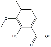 2-Hydroxy-3-Methoxy-4-Methylbenzoic acid CAS#: 77869-40-0