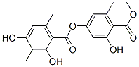 2-Hydroxy-4-[(2,4-dihydroxy-3,6-dimethylbenzoyl)oxy]-6-methylbenzoic acid methyl ester CAS#: 75422-05-8