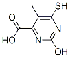2-Hydroxy-6-mercapto-5-methyl-4-pyrimidinecarboxylic acid CAS#: 74039-19-3