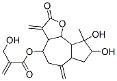2-Hydroxymethylpropenoic acid dodecahydro-8,9-dihydroxy-9-methyl-3,6-bis(methylene)-2-oxoazuleno[4,5-b]furan-4-yl ester CAS#: 79331-12-7