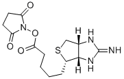 2-IMINOBIOTIN N-HYDROXYSUCCINIMIDE ESTER CAS#: 76939-67-8