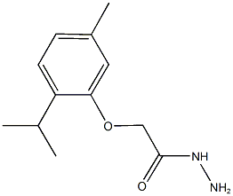 (2-ISOPROPYL-5-METHYL-PHENOXY)-ACETIC ACID HYDRAZIDE CAS#: 75843-51-5