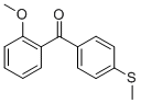 2-METHOXY-4'-METHYLTHIOBENZOPHENONE CAS#: 73242-08-7
