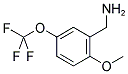 2-METHOXY-5-TRIFLUOROMETHOXY-BENZYLAMINE CAS#: 771582-58-2