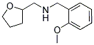 (2-METHOXY-BENZYL)-(TETRAHYDRO-FURAN-2-YLMETHYL)-AMINE CAS#: 725226-25-5
