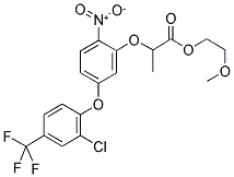 2-METHOXYETHYL 2-(5-[2-CHLORO-4-(TRIFLUOROMETHYL)PHENOXY]-2-NITROPHENOXY)PROPANOATE CAS#: 72082-45-2