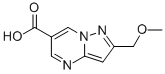 2-(METHOXYMETHYL)PYRAZOLO[1,5-A]PYRIMIDINE-6-CARBOXYLIC ACID CAS#: 739365-05-0