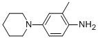 2-METHYL-4-(1-PIPERIDINYL)-BENZENAMINE CAS#: 73164-32-6