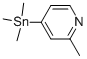 2-METHYL-4-(TRIMETHYLSTANNANYL)PYRIDINE CAS#: 79534-90-0